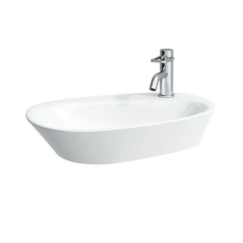 Раковина накладная Laufen Palomba 60 8.1680.3.400.104.1 цвет Белый
