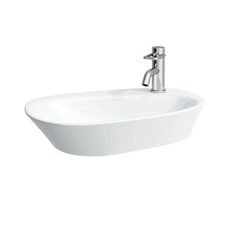 Раковина накладная Laufen Palomba 60 8.1680.3.400.104.1 цвет Белый