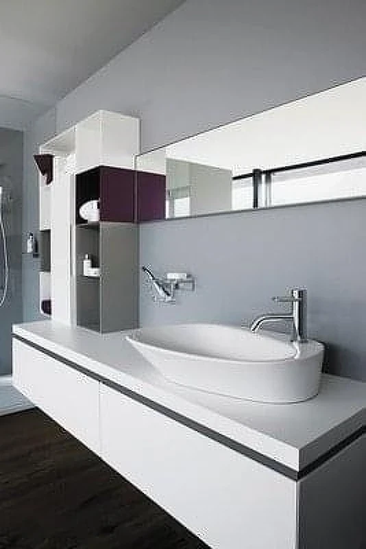 Раковина накладная Laufen Palomba 60 8.1680.3.400.104.1 цвет Белый