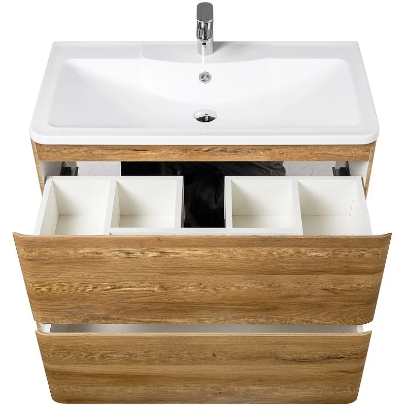 Тумба под раковину BelBagno 80 ALBANO-800-2C-PIA-RR Rovere Rustico МДФ / ЛДСП