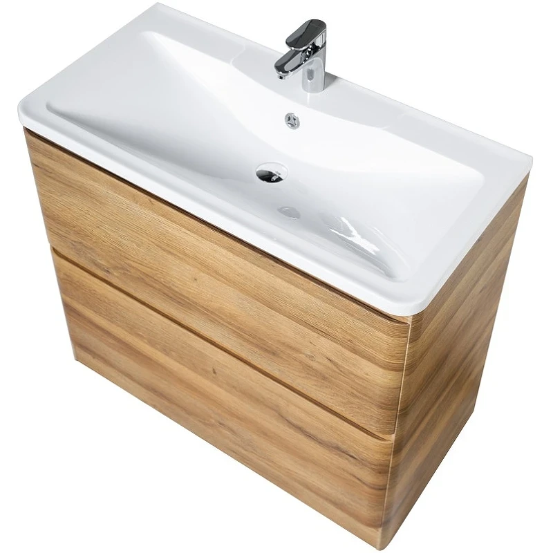 Тумба под раковину BelBagno 80 ALBANO-800-2C-PIA-RR Rovere Rustico МДФ / ЛДСП