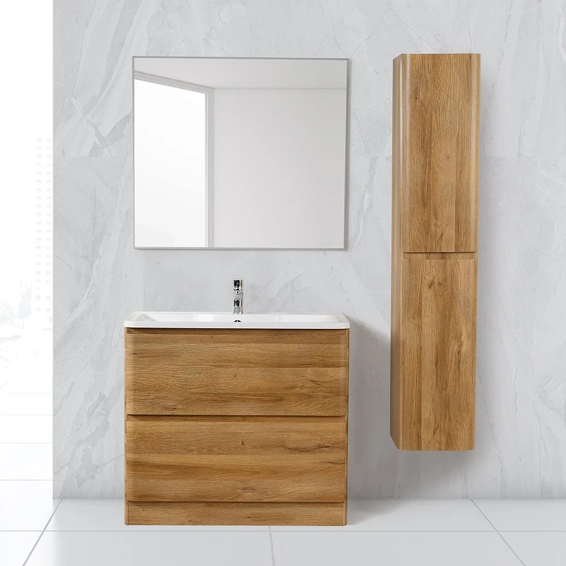Тумба под раковину BelBagno 80 ALBANO-800-2C-PIA-RR Rovere Rustico МДФ / ЛДСП
