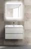 Тумба под раковину BelBagno Kraft 70 KRAFT-700-2C-SO-BO подвесная Bianco Opaco МДФ / ЛДСП