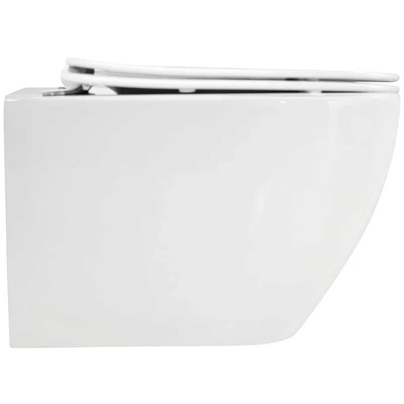 Комплект унитаза Cezares Stylus-Tor CZR-6601-TH-TOR/CZR-2316-SC с инсталляцией BelBagno BB026/BB081CR с сиденьем Микролифт и клавишей смыва Хром глянцевый фаянс подвесной
