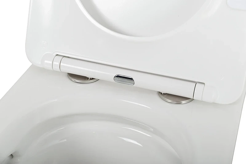 Комплект унитаза Cezares Stylus-Tor CZR-6601-TH-TOR/CZR-2316-SC с инсталляцией BelBagno BB026/BB081CR с сиденьем Микролифт и клавишей смыва Хром глянцевый фаянс подвесной