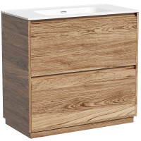 Тумба под раковину Sancos Libra Floor 90 LB90FECH Дуб чарльстон МДФ / ЛДСП