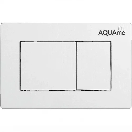 Клавиша смыва AQUAme AQM4102W Белая