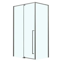 Душевой уголок Azario Male 100x100 AZ-J50-100-MGR-CL профиль Графит матовый стекло прозрачное