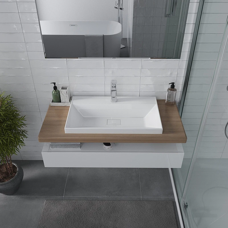 Раковина Madera Classica Slim 60 4627173210874 Белая