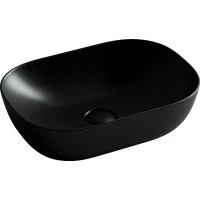 Раковина-чаша Ceramicanova Element 45 CN6009MB Черная матовая фарфор накладная