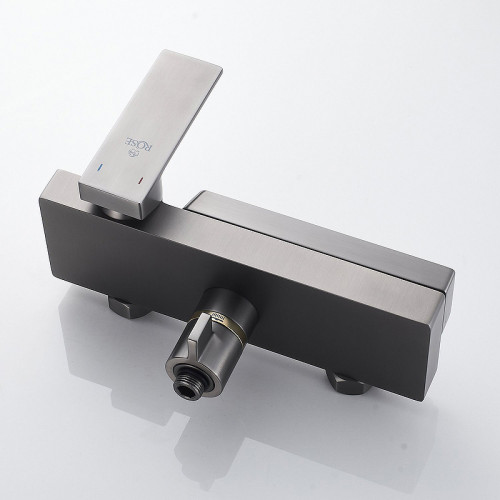 Душевая система Rose R18T R1836T Оружейная сталь