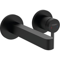Смеситель для раковины Hansgrohe Finoris 76051670 Черный матовый латунь встраиваемый