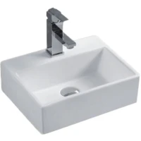 Раковина-чаша CeramaLux 33 9135 Белая фаянс подвесная