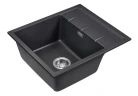 Кухонная мойка Emar Quartz 58 EMQ-1580.Q цвет Оникс