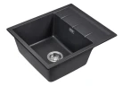 Кухонная мойка Emar Quartz 58 EMQ-1580.Q цвет Оникс