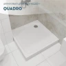 Акриловый поддон для душа 1MarKa Quadro 100x100 01пкв10К цвет Белый