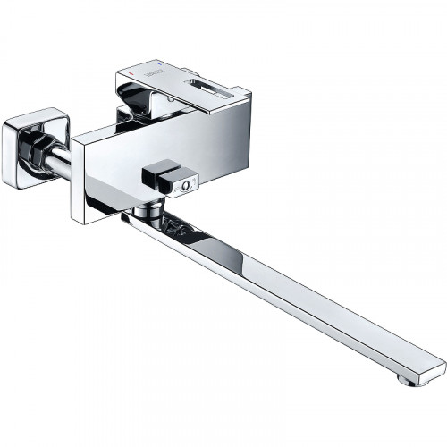 Смеситель для ванны WasserKRAFT Alme 1502L универсальный Хром латунь на стену