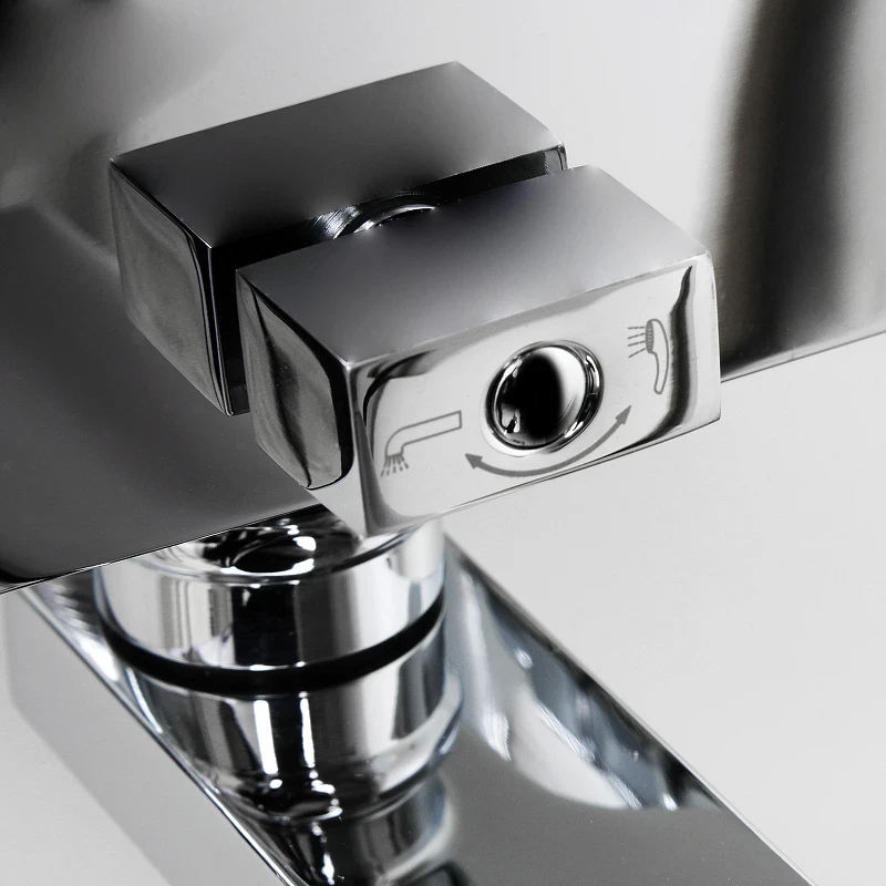 Смеситель для ванны WasserKRAFT Alme 1502L универсальный Хром латунь на стену