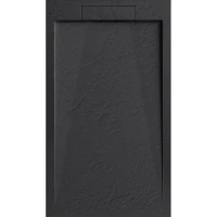 Душевой поддон из искусственного камня Esbano Luxe ESP-LX108B 100x80 ESPLX 108B Черный матовый