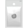 Раковина Berges Small 37 L 182009 Белая глянцевая фарфор подвесная, накладная