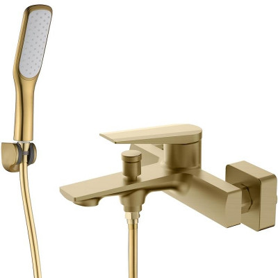 Смеситель для ванны Olive's Viar 28201VRG Золото матовое