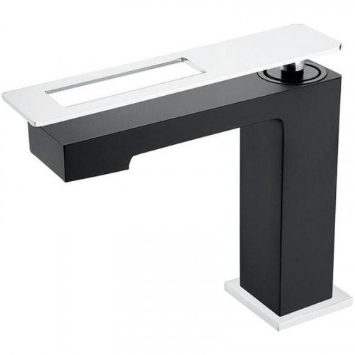 Смеситель для раковины Boheme Q 141-BCR Черный Хром латунь