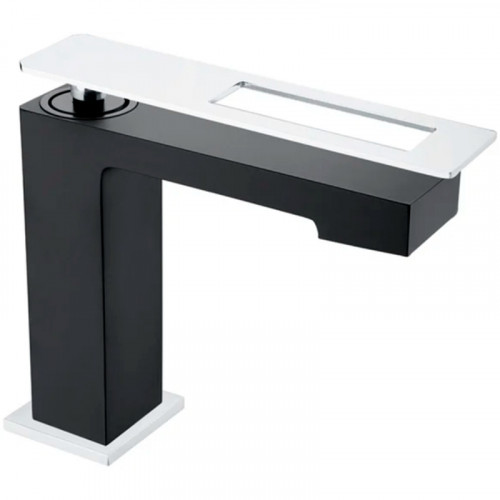 Смеситель для раковины Boheme Q 141-BCR Черный Хром латунь