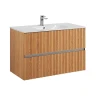Тумба под раковину Art&Max Elegant 90 AM-ELEGANT-900-2C-SO-BR-P подвесная цвет Бран