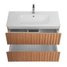Тумба под раковину Art&Max Elegant 90 AM-ELEGANT-900-2C-SO-BR-P подвесная цвет Бран
