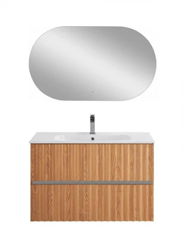 Тумба под раковину Art&amp;Max Elegant 90 AM-ELEGANT-900-2C-SO-BR-P подвесная цвет Бран