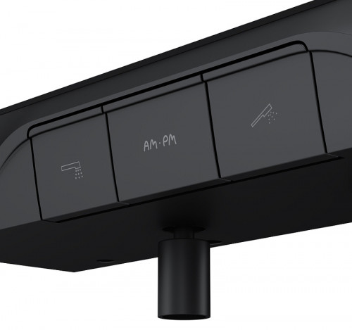 Смеситель для ванны AM.PM Func F8F10522 Черный матовый латунь на стену