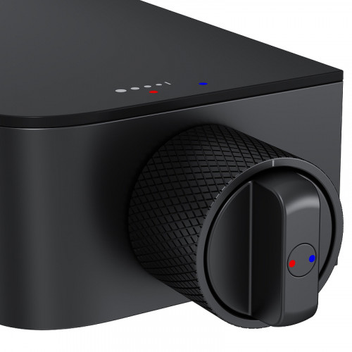 Смеситель для ванны AM.PM Func F8F10522 Черный матовый латунь на стену