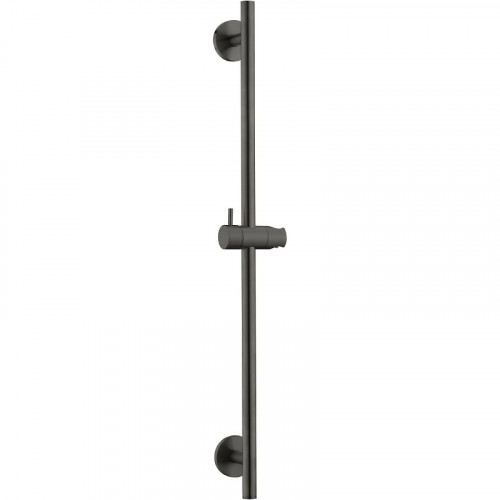 Душевая штанга Boheme Uno 420-GM Оружейная сталь латунь на стену