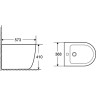 Биде WeltWasser Merzbach 003 GL-WT 10000003705 Белый глянец