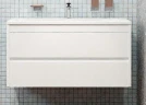 Тумба под раковину Art&Max Family 100 Family-1000-2C-SO-BL подвесная цвет Белый глянец