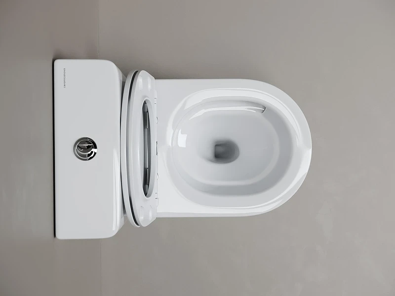 Унитаз компакт Ceramicanova Mia CN1801T цвет Белый с бачком и сиденьем Микролифт