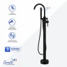 Смеситель для ванны Ceruttispa Тобия (Tobia) GG CT12114 12114 цвет Черный матовый