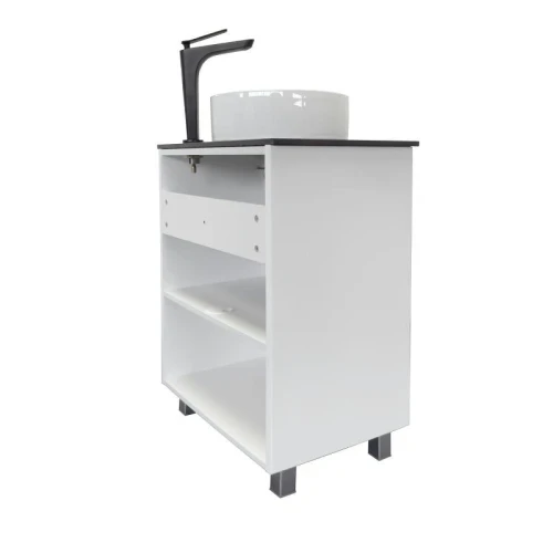 Тумба с раковиной Comforty Двина 60 00-00019598 цвет Белый
