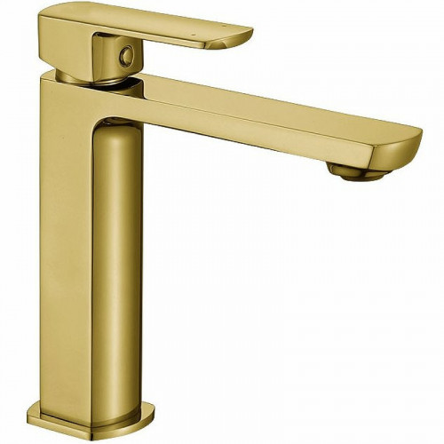 Смеситель для раковины Vincea Next VBF-1N1BG Брашированное золото латунь