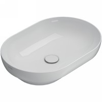 Раковина Globo T-Edge 60 B6O61.BI*0 Белая фарфор полувстраиваемая