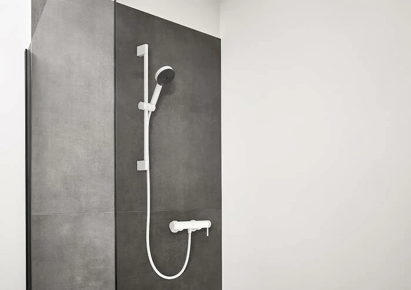 Смеситель для душа Hansgrohe Finoris 76620700 Белый матовый латунь на стену