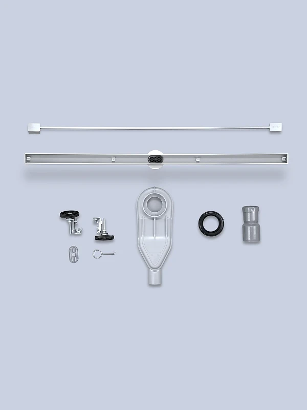 Душевой лоток AltroBagno Stella 80 071225 Ni с решеткой цвет Никель