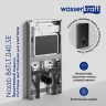Инсталляция WasserKRAFT Naab 86TLT.040.SE.BL для унитаза Черная нержавеющая сталь, алюминий