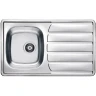 Кухонная мойка Alveus Zoom 30 NAT-90 860x500 1098773 Натуральная сталь нержавеющая сталь встраиваемый
