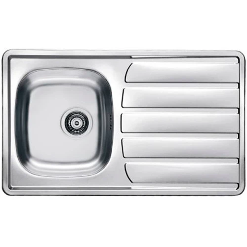 Кухонная мойка Alveus Zoom 30 NAT-90 860x500 1098773 Натуральная сталь нержавеющая сталь встраиваемый