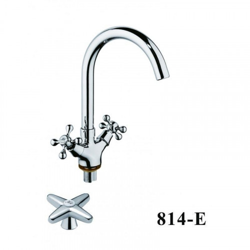 Смеситель для кухни D-Lin D153814-E цвет  Хром