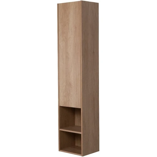 Шкаф пенал BelBagno Kraft 33 L KRAFT-1600-1A-SC-RNN-L подвесной Rovere Nebrasca Nature МДФ / ЛДСП