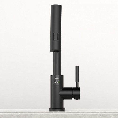 Смеситель для раковины Black&amp;White Sky Day SD3028B 3028B Черный матовый