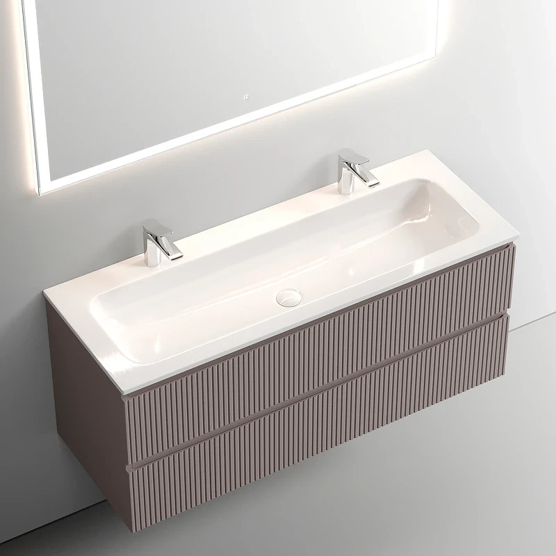 Тумба под раковину Sancos Snob T 120 SNT120SM подвесная Doha Soft МДФ / ЛДСП