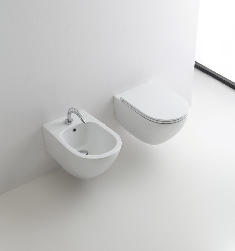 Биде Kerasan Aquatech 372401*1 подвесное Белое